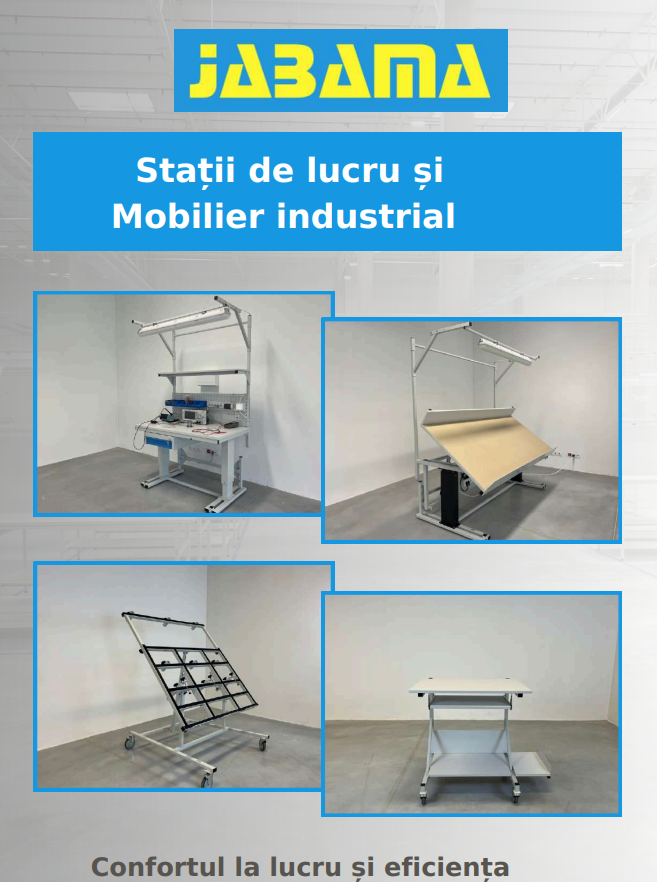 Stații de lucru și Mobilier industrial