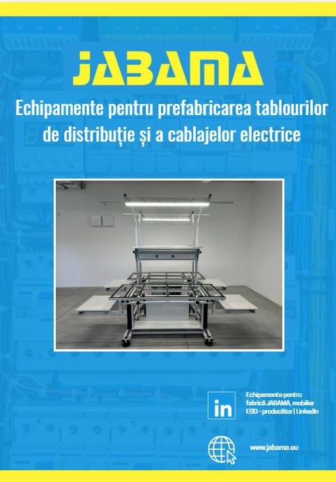 Echipamente pentru prefabricarea tablourilor de distribuție și a cablajelor electrice