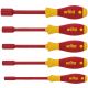 Set surubelnite tubulare izolate 1000 V, WIHA, 5 piese