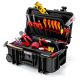 Troler cu scule izolate la 1000 V, KNIPEX Robust26 electric, 23 piese