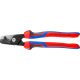 Foarfeca pentru cablu Cu si Al, manere multicomponent, KNIPEX StepCut XL, 225 mm