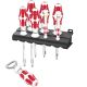 Set surubelnite, WERA Kraftform Sports Edition England, 8 piese
