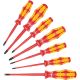 Set surubelnite cu tija subtire izolate la 1000 V, WERA 160 iSS/7, SL/PZ, 7 piese