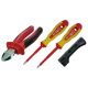 Set scule izolate la 1000V, sfic, dezizolator, surublelnite SL/PZ, HAUPA, 4 piese