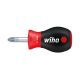Surubelnita PZ scurta, WIHA SoftFinish, PZ1 x 25 mm