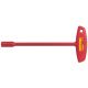 Cheie tubulara izolata la 1000 V, maner T, WIHA, 13 x 230 mm