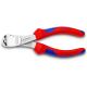 Cleste de forta cu taie frontala, cromat, KNIPEX, 140 mm