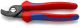 Foarfeca pentru cabluri Cu, Al, manere multicomponent, KNIPEX, 165 mm