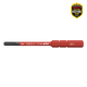 Bit slim drept cu pivot, izolat la 1000 V, WIHA, 3.5 x 75 mmm