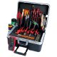 Troler din ABS cu scule izolate la 1000 V HAUPA EXTRA, 33 piese