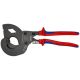 Foarfeca cu clichet pentru taiat cabluri ACSR, KNIPEX, 340 mm