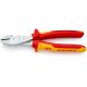 Cleste sfic de forta, izolat la 1000 V, KNIPEX, 200 mm
