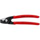Foarfece de taiat cabluri Cu, Al, KNIPEX, 160 mm