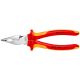 Cleste combinat, patent cu virf, izolat la 1000 V, KNIPEX, 185 mm