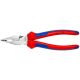 Cleste combinat, patent cu virf, cromat, KNIPEX, 185 mm