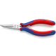 Cleste electronica, cioc lung semirotund indoit, KNIPEX, 145 mm