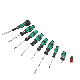 Set surubelnite cu maner japonez, Wera, 9 piese